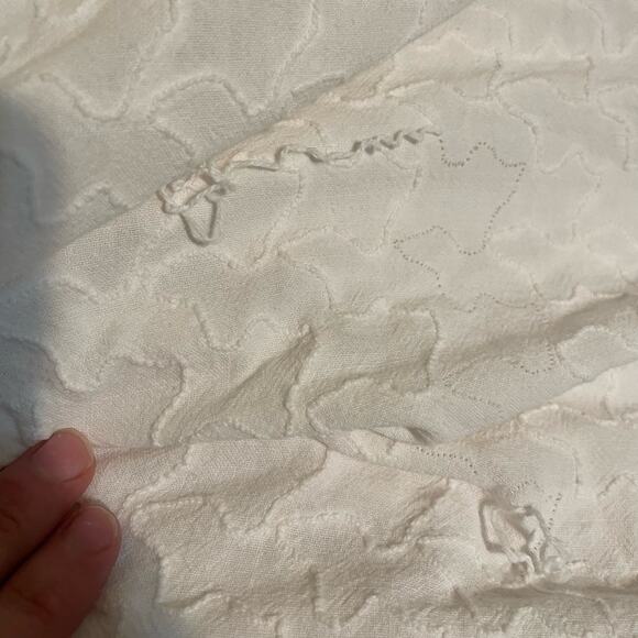 Final price* 50s chenille bedspread white - Picture 6 of 8